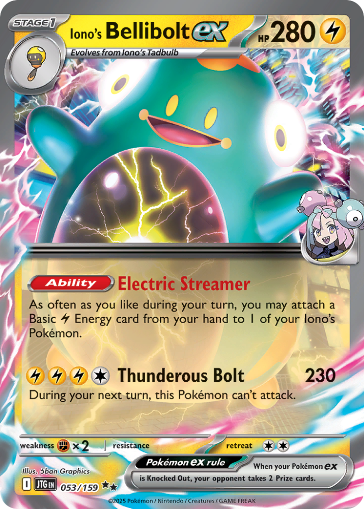 053/159 - Iono's Bellibolt EX